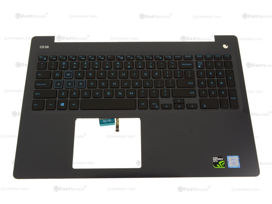 New Dell OEM G Series G3 3579 Backlit Keyboard Palmrest Assembly NTP N4HJH MCM3V