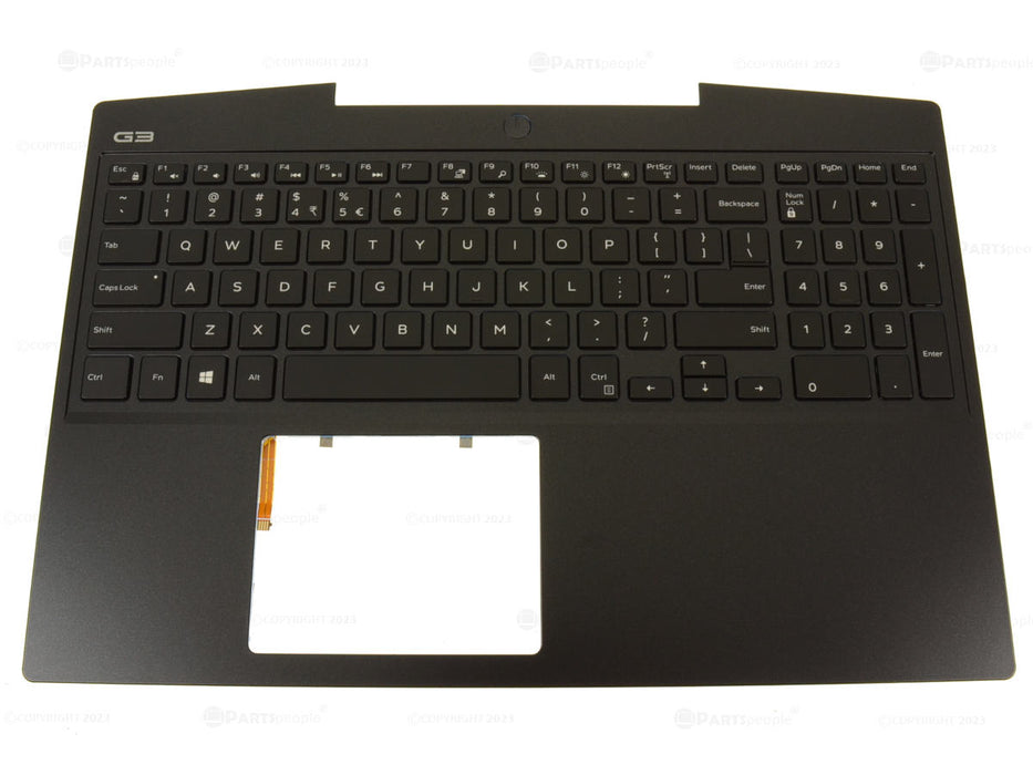 New US INTL Dell OEM G Series G3 3590 Palmrest Backlit Keyboard Assembly N4JVD