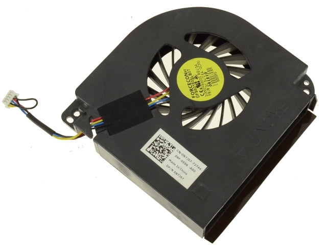 Dell OEM Precision M6400 and M6500 CPU Cooling Fan - Long Cable - N7J57 w/ 1 Year Warranty