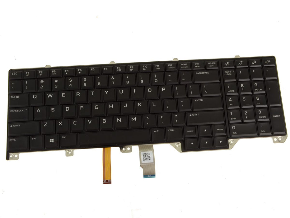New OEM Alienware 17 R5 Backlit Laptop Keyboard Assembly N7KJD