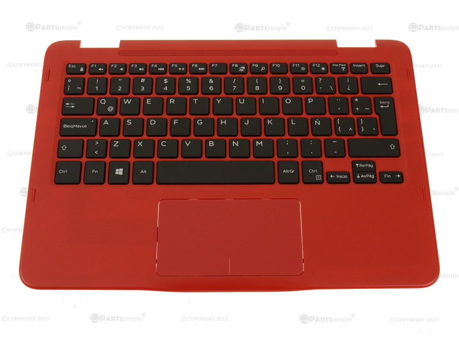 New Spanish Dell OEM Inspiron 3168 3169 3179 Palmrest Touchpad Keyboard Assembly NDDV2