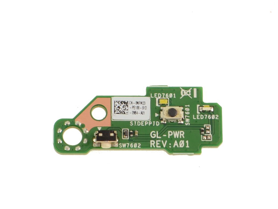 Used Dell OEM Inspiron 24 5477 Optiplex 7460 All-In-One Power Button Circuit Board NFM23