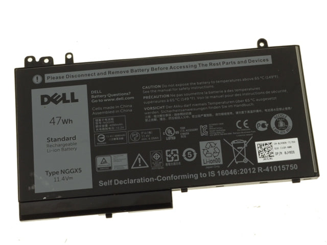 New Dell Latitude E5470 E5270 E5570 3-cell 47Wh OEM Original Laptop Battery NGGX5