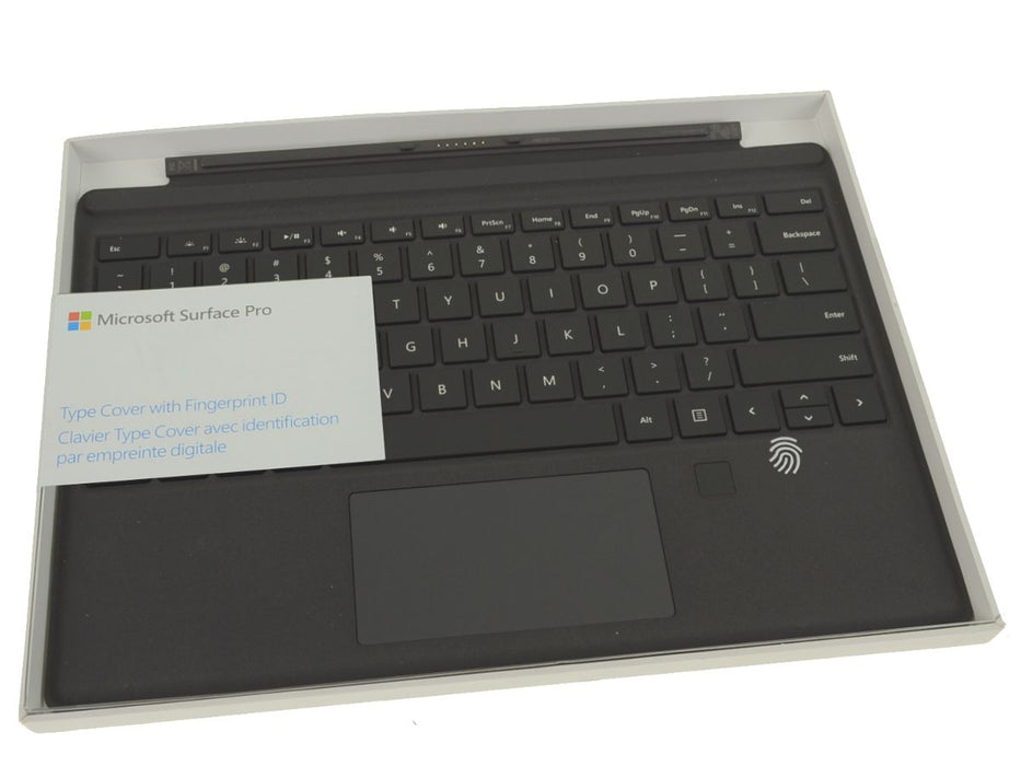 New New Microsoft Keyboard Cover for Surface Pro 4 Tablet  Fingerprint Reader NHJJR