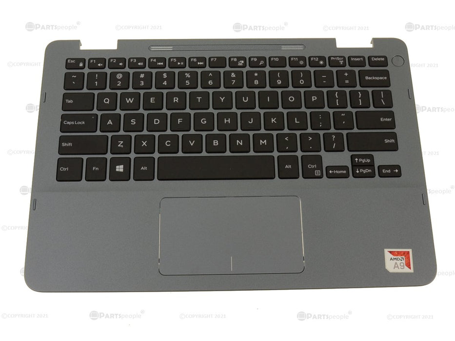 Refurbished Dell OEM Inspiron 3195 2-in-1 Palmrest Touchpad Keyboard Assembly NMFW3