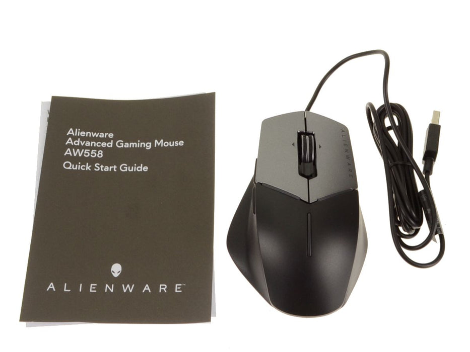 New OEM Alienware Advanced Gaming 5000dpi Optical USB Mouse NMK8F