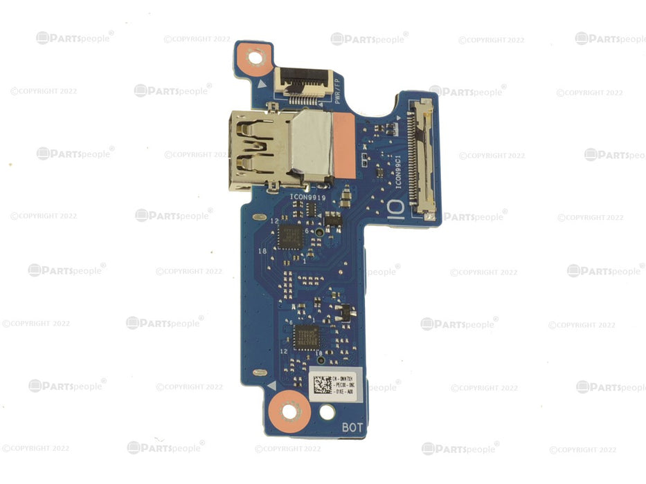 Dell OEM G Series G7 7500 SD Card Reader / USB Port IO Circuit Board - NN7XH