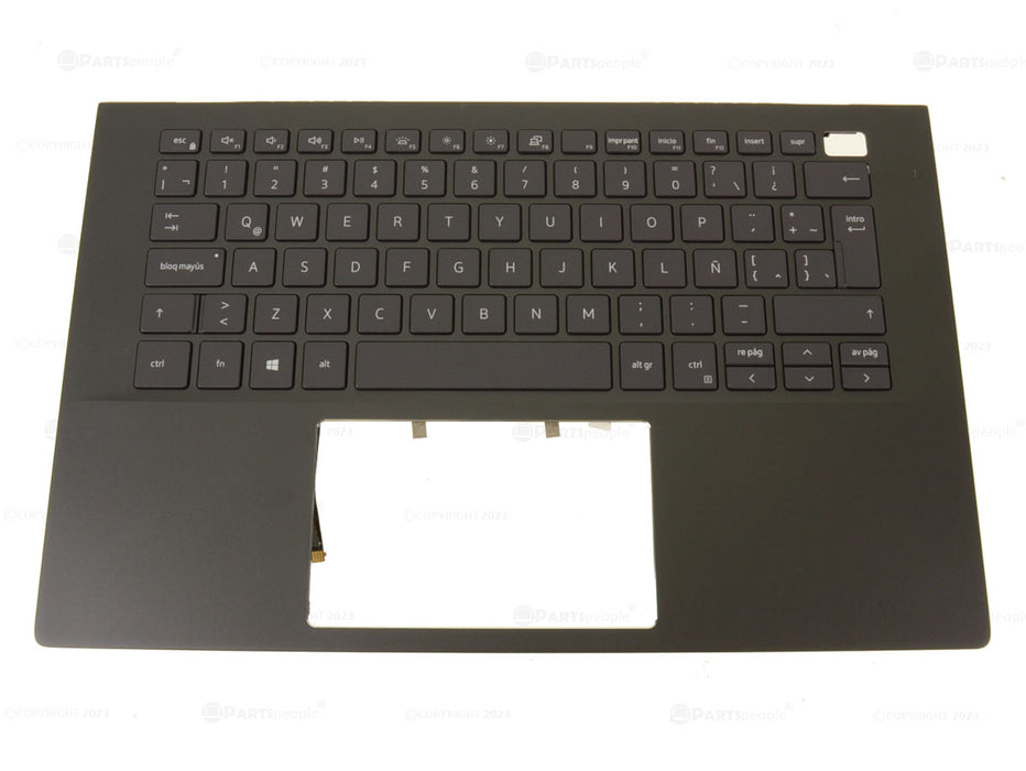 New Spanish Dell OEM Vostro 5401 5402 Palmrest Backlit Keyboard Assembly NRT55