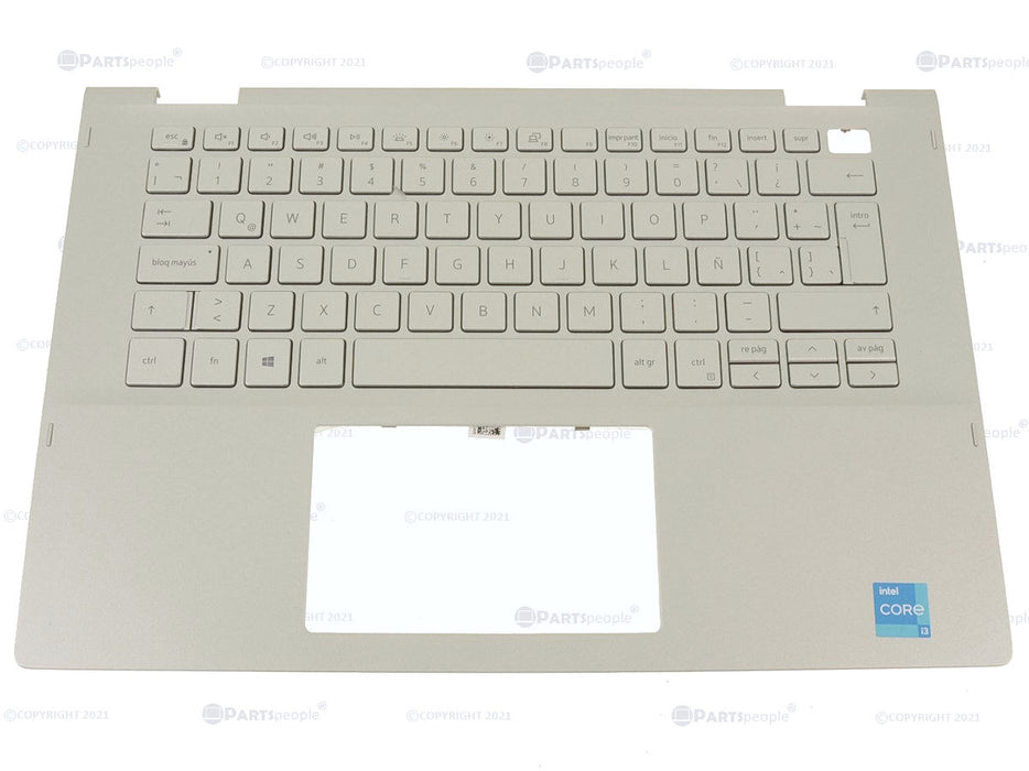 New SPANISH Dell OEM Inspiron 5406 2-in-1 Keyboard Palmrest Assembly NWXT3 JPNMD