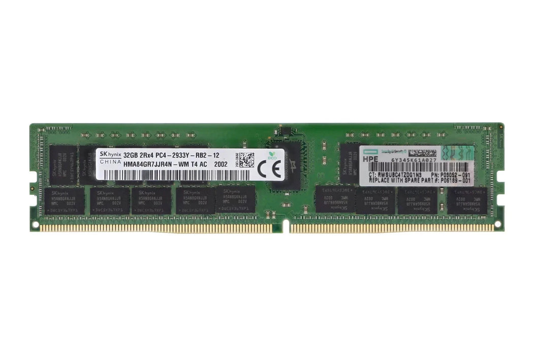New HP 32GB DDR4 RDIMM P00924-B21 P06189-001 P03052-091 P18450-B21 Server Memory
