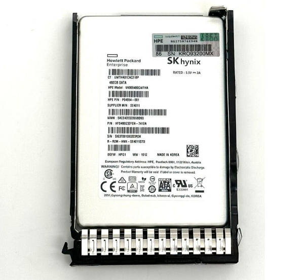 New HPE 480GB SATA 6G RI SFF SC SSD P06571-001 P06194-B21