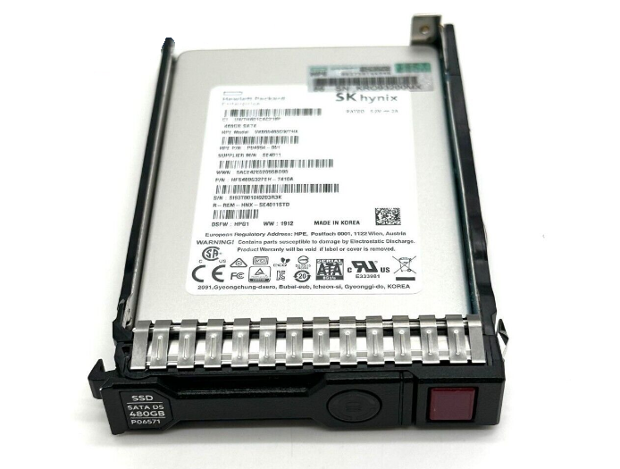 New HPE 480GB SATA 6G RI SFF SC SSD P06571-001 P06194-B21