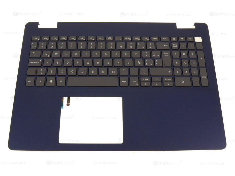 Refurbished SPANISH Dell OEM Inspiron 5593 Palmrest Backlit Keyboard Assembly P1D4K