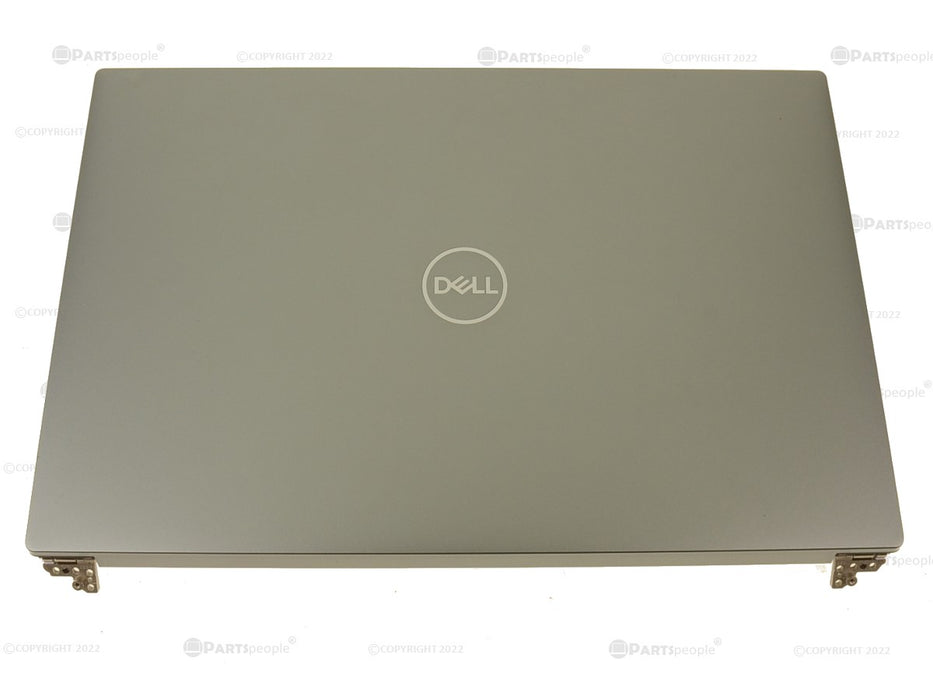 New Dell OEM XPS 9500 15.6" LCD Back Cover Lid Assembly  Hinges Gray P4NT2
