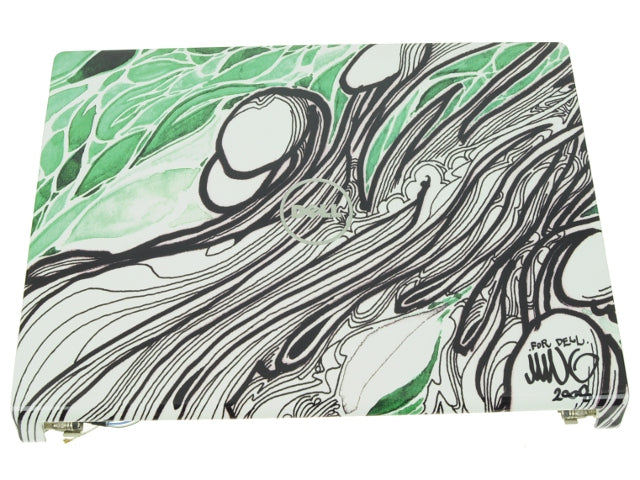 Refurbished Seaweed Dell OEM Studio 1535 1536 1537 15.4" LCD Back Cover Lid Top Plastic  Hinges P602X