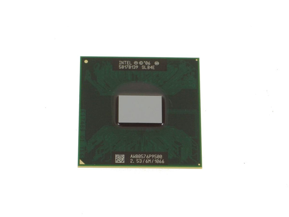 Used Intel Core 2 Duo Mobile 2.53GHZ 6MB cache 1066MHZ FSB CPU Processor SLGE8 SLB4E P9500