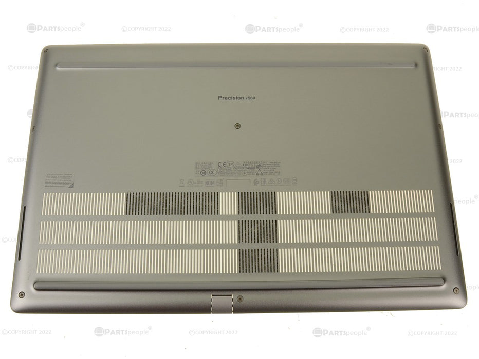 New Dell OEM Precision 7560 Bottom Base Cover Assembly No SC P9W6Y