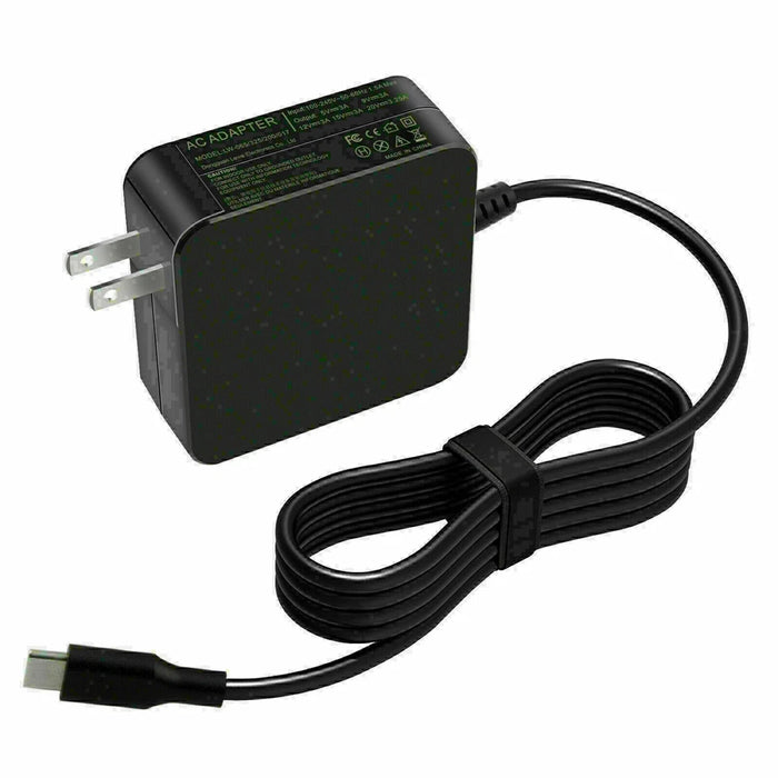 New Compatible Samsung Chromebooks USB-C AC Power Adapter 45W PA-1300-87 BA44-00336A W030R003L W16-030N1A