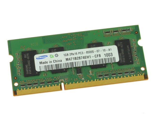 Used Dell OEM DDR3 1GB 1066Mhz PC8500 Sodimm Laptop RAM Memory Stick