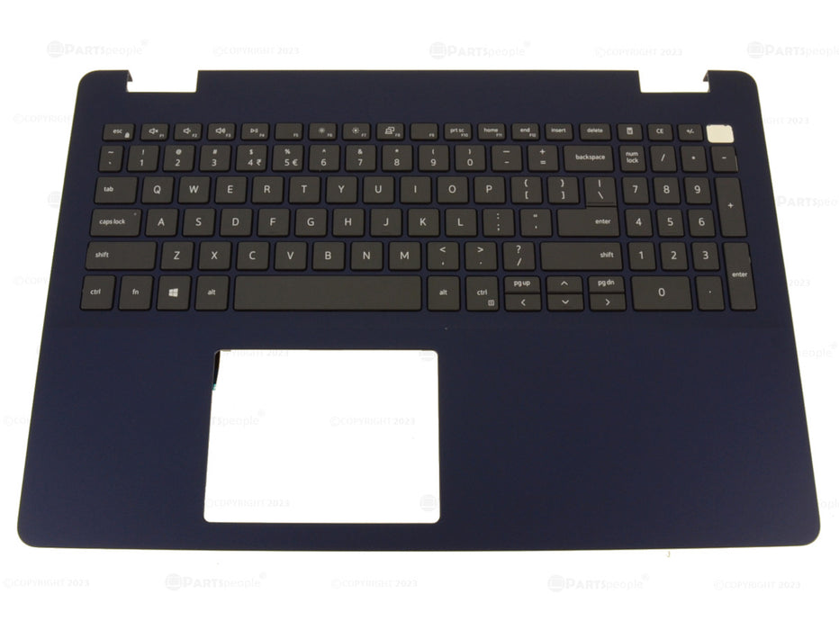New US INTL Dell OEM Inspiron 5593 Palmrest Keyboard Assembly Blue USB C PH0RY