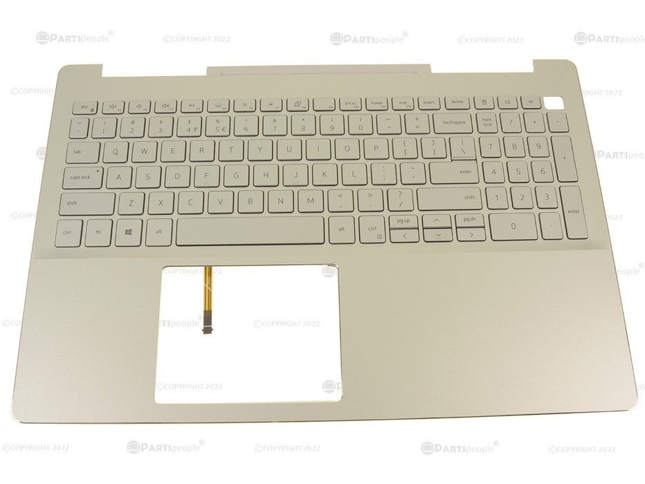 Refurbished Dell OEM Inspiron 7591 Laptop Keyboard Palmrest Assembly PJ1JN N0D76