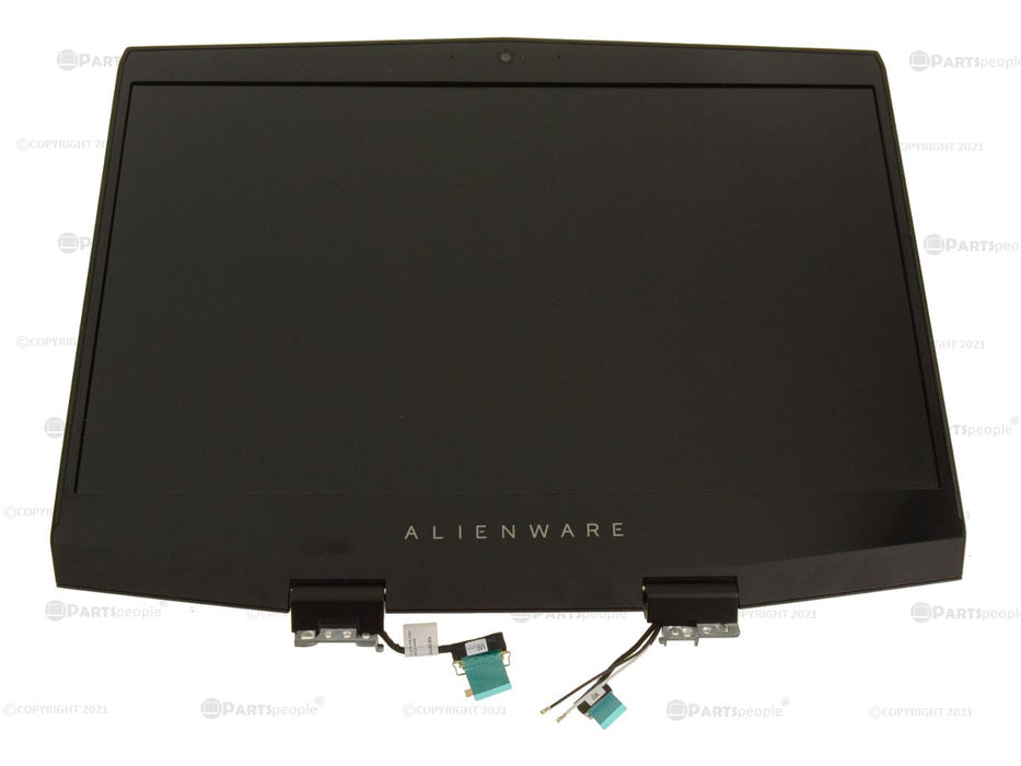 Refurbished Dell OEM Alienware m15 15.6" FHD LCD Screen Display Complete Assembly Silver PJ2T8