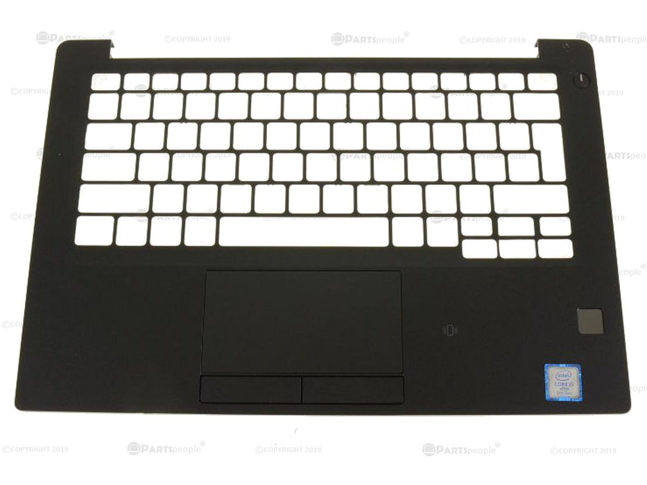 New EMEA Dell OEM Latitude 7290 7390 EMEA Palmrest Touchpad Assembly  Fingerprint Reader 8W5FG PJFM9