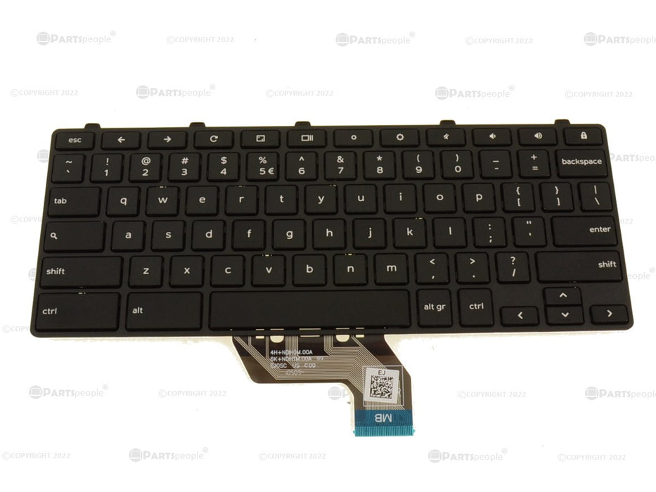 New Dell OEM Chromebook 11 3189 2-in-1 Keyboard US Intl PMDGW