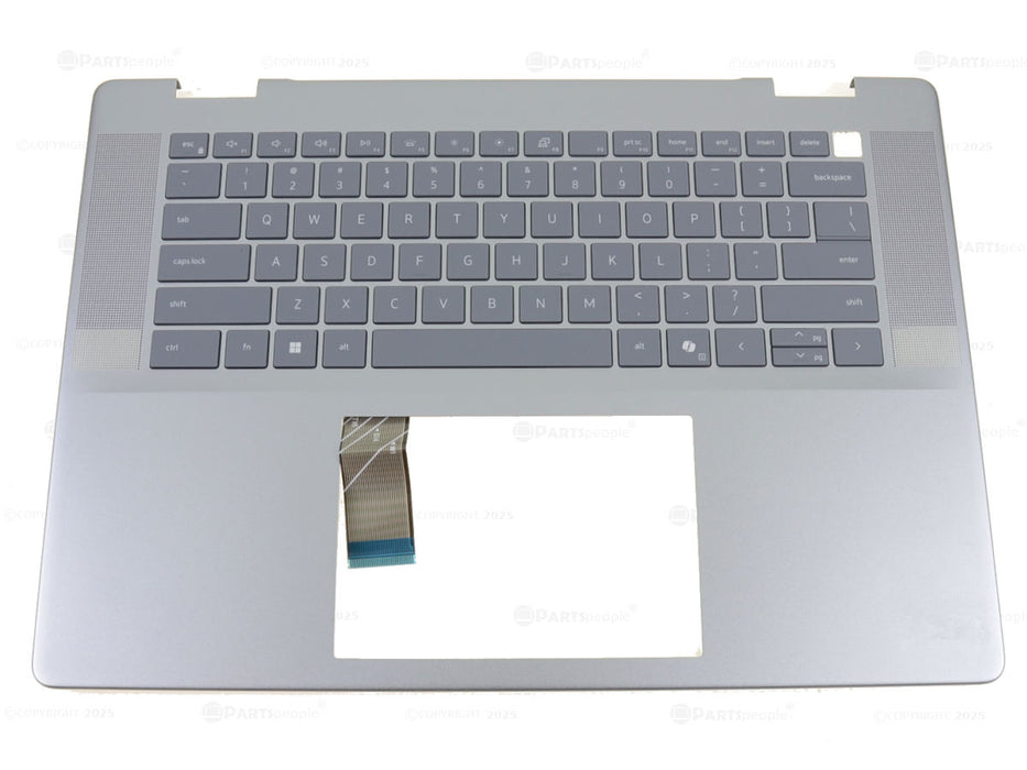 New Dell OEM Inspiron 16 7640 2-in-1 Backlit Keyboard Palmrest Assembly PMTGD