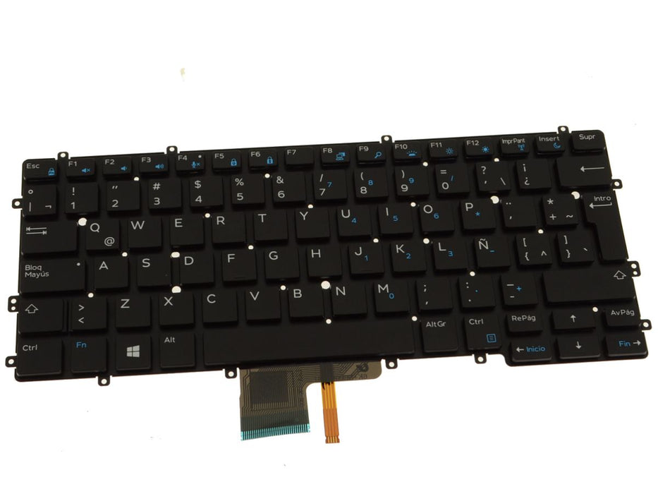 New SPANISH Dell OEM Latitude 13 7370 Laptop Keyboard  Backlight PP08M