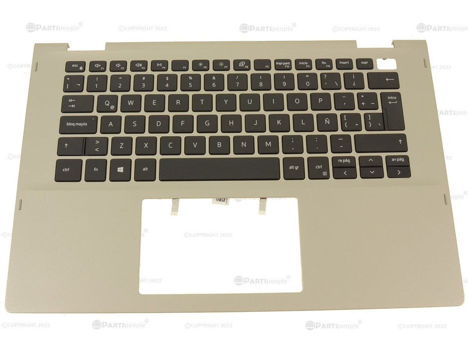 Nouvel ensemble clavier et repose-poignets Dell OEM Inspiron 5406 2-en-1 ESPAGNOL WY9N3 PR88M