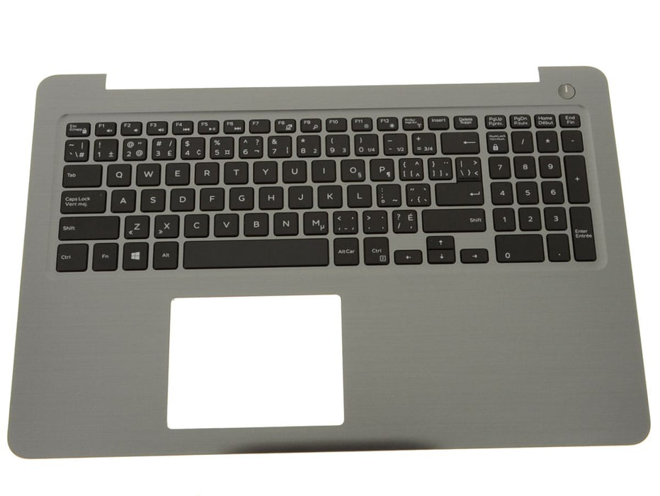 Refurbished French Dell OEM Inspiron 5567 5565 Palmrest Keyboard Assembly PT1NY 47F96