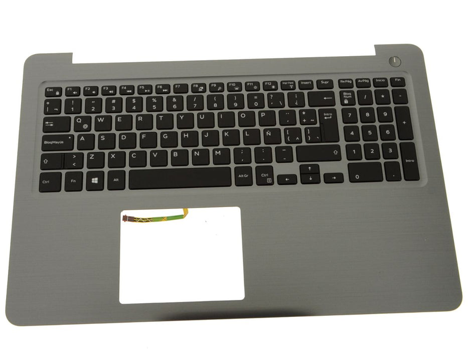 Refurbished Spanish Dell OEM Inspiron 5567 5565 Palmrest Backlit Keyboard Assembly Backlit 5D1MG