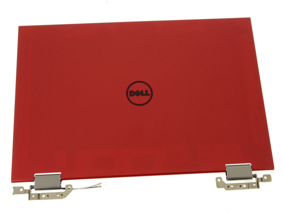 New Red Dell OEM Inspiron 3147 3148 11.6" LCD Back Cover Lid Assembly  Hinges PV73D
