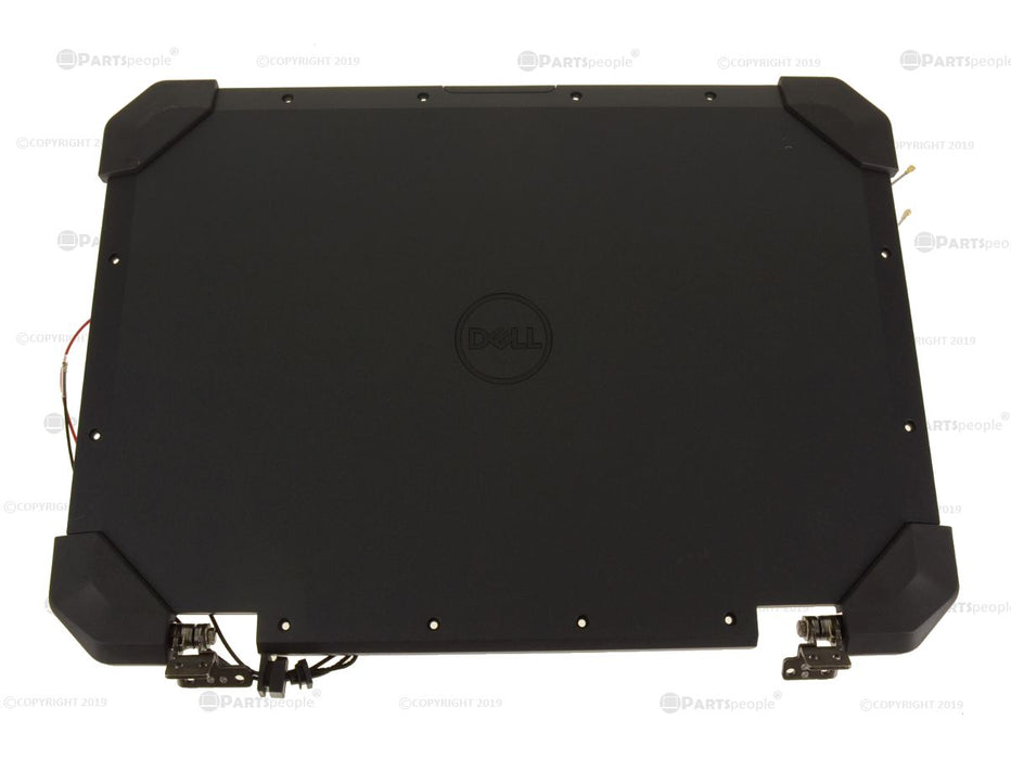 New Dell OEM Latitude 7424 Rugged 14" LCD Back Top Cover Lid Assembly  Hinges PWKG1