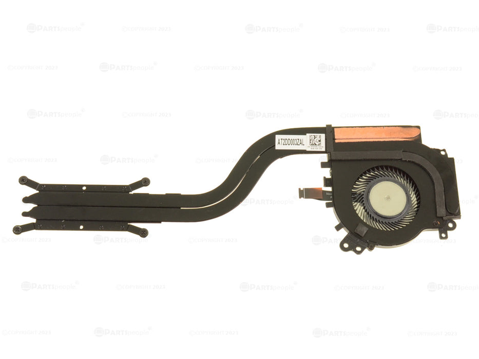 New Dell OEM Latitude 7200 2-in-1 CPU Heatsink Fan Assembly PWXM0