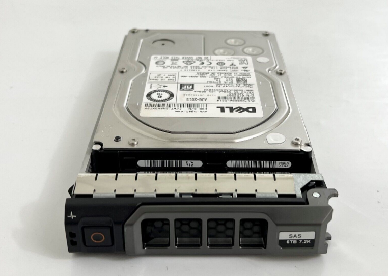 New Dell 6TB 12G SAS 7.2K rpm LFF (3.5-inch) Hard Drive PYM8J 0PYM8J