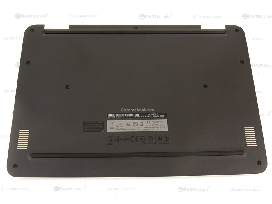 Refurbished Dell OEM Chromebook 3100 Laptop Bottom Base Cover Assembly R2D8G