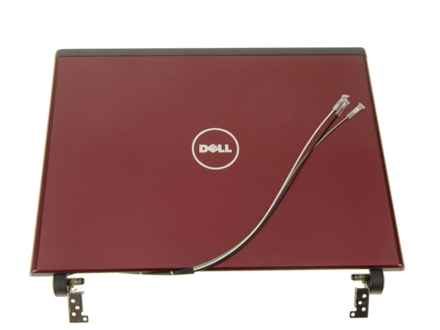 New Red Dell OEM Vostro 1220 12.1" LCD Back Top Cover Lid Plastic Assembly for LED Backlit LCD Screen R532R