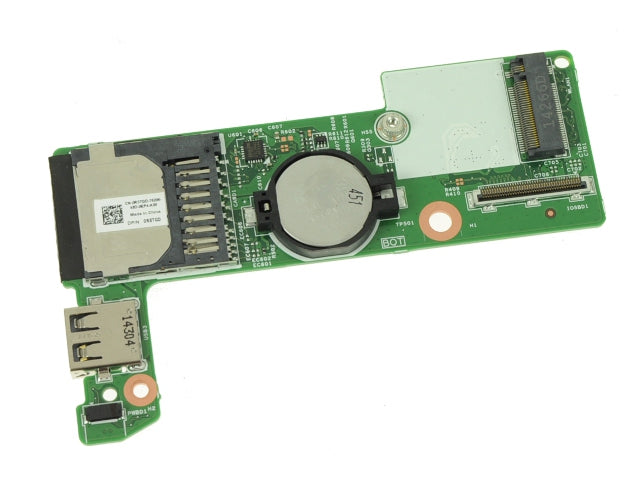Dell OEM Inspiron 11 (3147 / 3148) USB / SD Card Reader IO Circuit Board - R5TGD