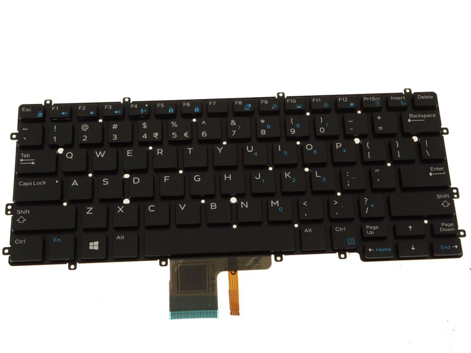 New US INTL Dell OEM Latitude 13 7370 Laptop Keyboard  Backlight R8H75