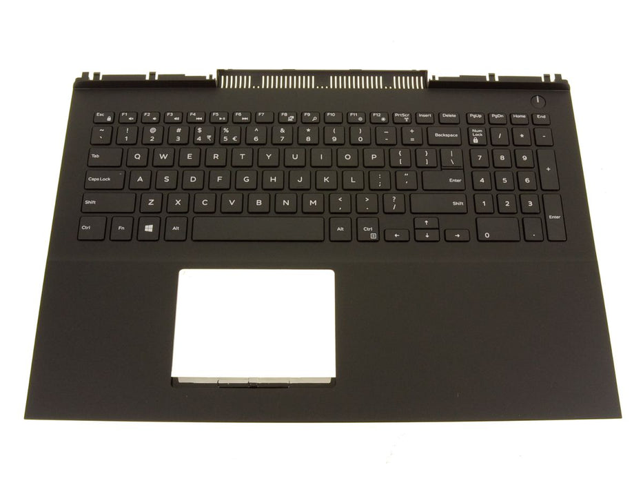 New US Intl Dell OEM Inspiron 7567 7566 Palmrest Keyboard Assembly No BL MDC8K RG8C9