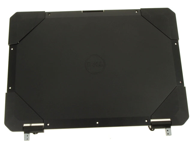 New Dell OEM Latitude Rugged 5414 Non T/S 14" LCD Back Top Cover Lid Assembly  Hinges and Cables RJMMF