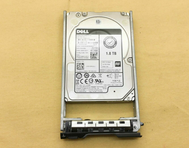 New Dell ST1800MM0198 1.8TB 10K SAS 2.5″ 12Gb/s 512e HDD Hard Drive RVDCJ 0RVDCJ