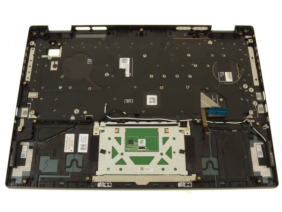 Dell OEM Inspiron 16 Plus 7620 Palmrest Backlit Keyboard Assembly - RTX 3050/3050 Ti - RYX3M