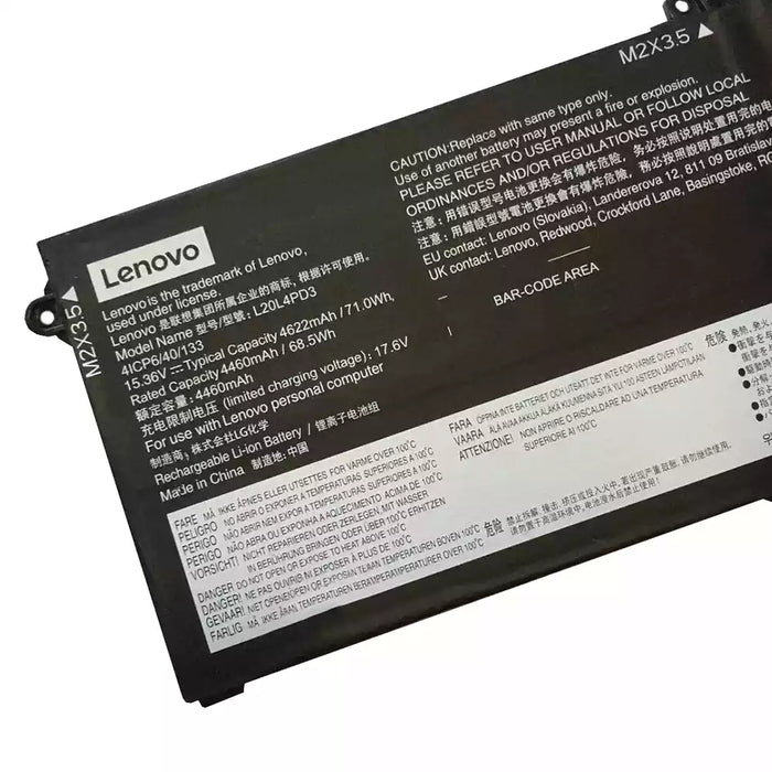 New Genuine Lenovo ThinkBook 16 16P G2 Battery 71WH