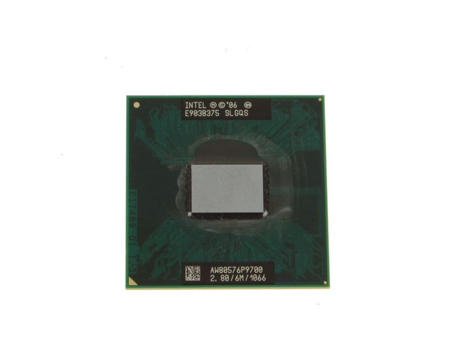 Used Intel Core 2 Duo Mobile 2.80GHZ 6MB cache 1066MHZ FSB CPU Processor SLGQS P9700