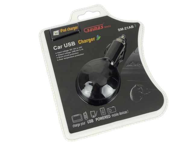 New Universal 4-Port USB Car Charger - SM21AB