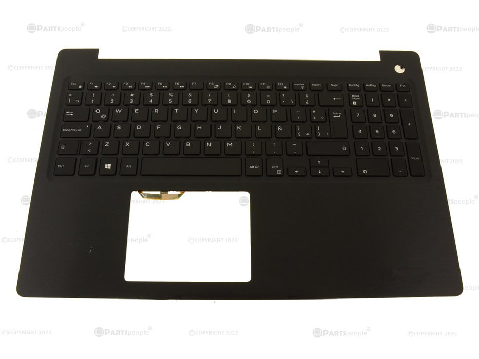 New SPANISH Dell OEM Inspiron 5570 5575 Palmrest Backlit Keyboard Assembly No TP