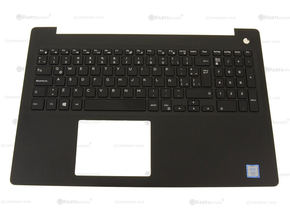Refurbished SPANISH Dell OEM Inspiron 3580 3581 3582 3583 3593 Keyboard Palmrest Assembly No BL P4MKJ